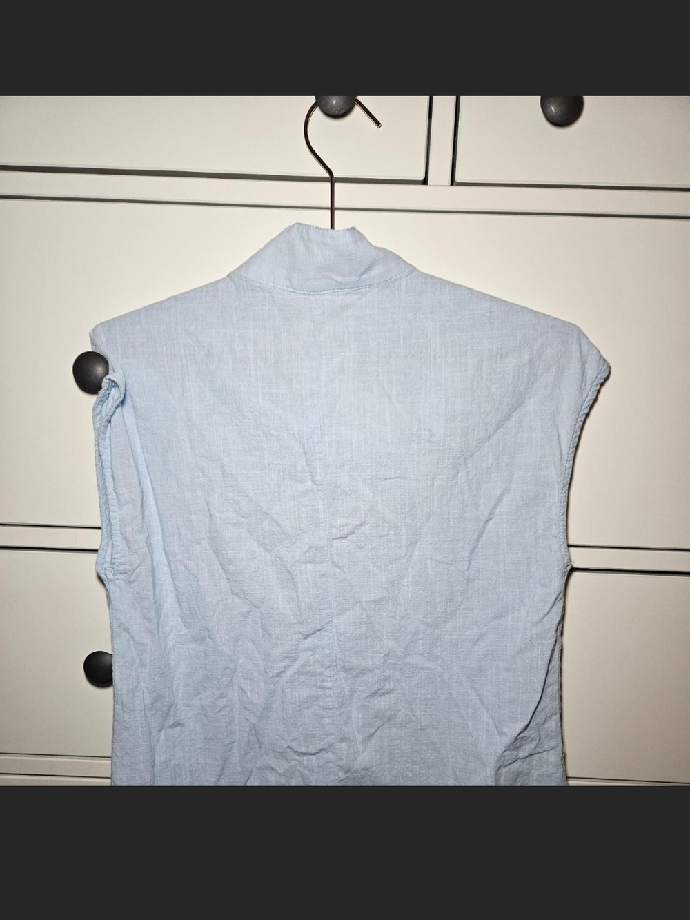 Light Blue Sleeveless Top